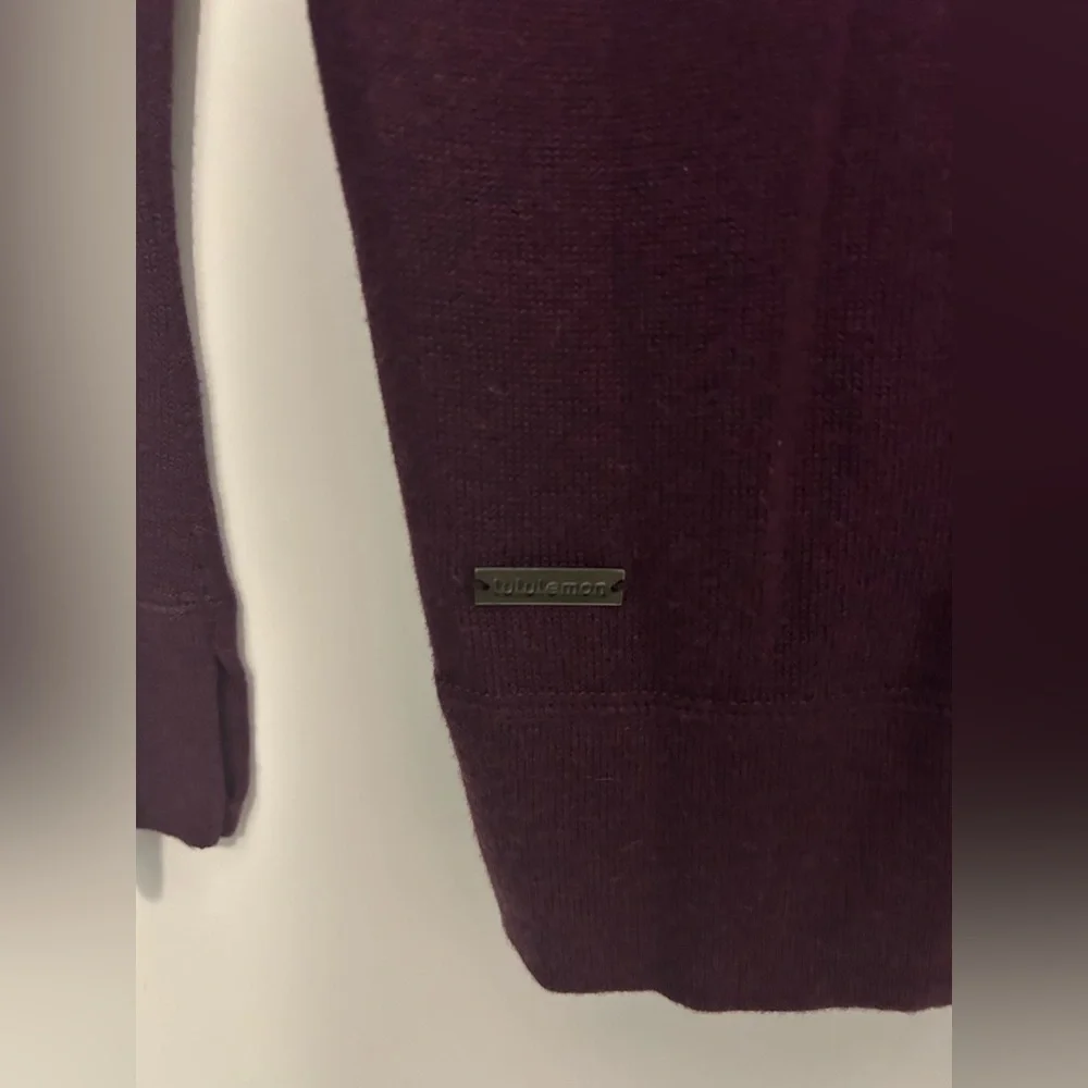 Lululemon Purple Hooded Sweater